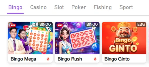 BingoPlus Games